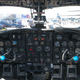 The cockpit of the C-1A Trader Miss Belle. No flat screens in here. (Photo by the author)
